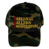 A green and black hat with the words national ballers association on it.