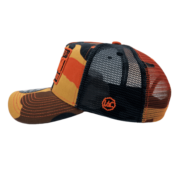 A hat that is on top of someones head.