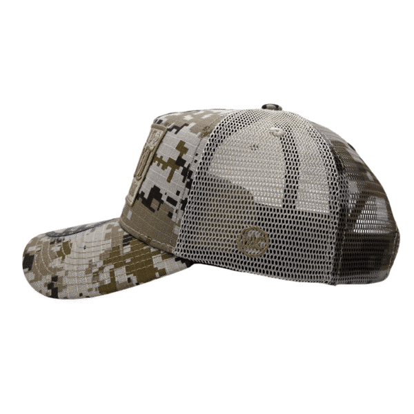 A hat that is on top of someones head.